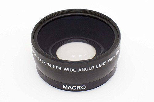 Convertidor de la Lente Gran Angular de 58mm, Factor 0,45x para Voigtländer Super Wide Heliar 15 mm F4,5 asph. II, Voigtländer Ultron 21 mm F1,8.