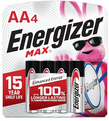 Energizer E91BP-4 AA Alkaline 4 Pk Batteries