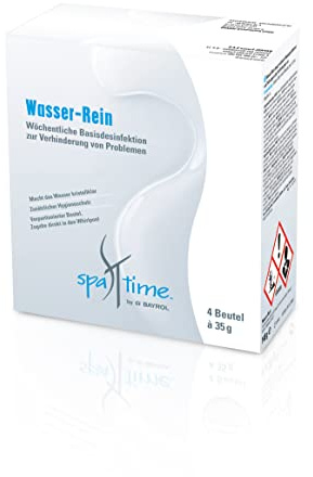 Bayrol SUPER Spar Angebot 4X Wasser-Rein von Spa Time, klar