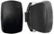 OMNITRONIC OD-4 Wandlautsprecher 8Ohm schwarz 2x | Wetterfestes Lautsprecherpaar mit Halterung, 4 Woofer, 0,5 Horn, 30 W RMS