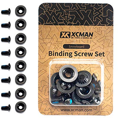 XCMAN Snowboard Binding Screw Set M6x16mm - 8pcs