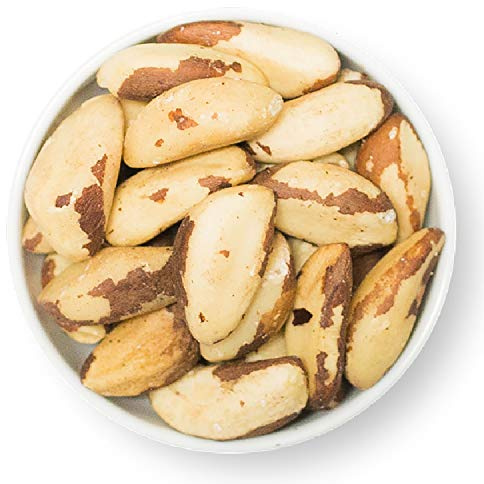 1001 Frukt – paranusfrön, 500 g, ny skörd – hel paranotskalad, naturliga nötter råkostskvalitet – paranötter från Bolivia utan tillbehör, Brasilianska nötter obehandlade