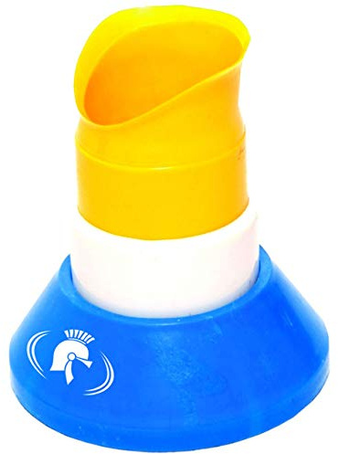 Centurion Tee de Support télescopique pour Ballon de Rugby Bleu