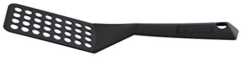 Berndes Spatulas for Non Stick Cookware - Turner Spatula Ergonomically Designed Black Slotted Spatula Turner Nonstick Kitchen Tool