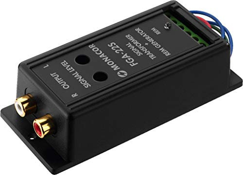 MONACOR FGA-22S Übertrager mit Schaltspannungserzeugung schwarz