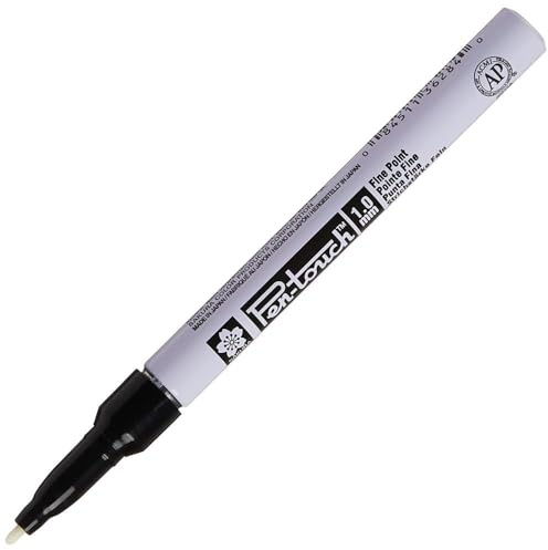 Pen-Touch Fine Marker, Paint Ink, White, 0.02 x 4.9 x 1.9 cm, SAK42300