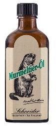 Saunabedarf Schneider - Körper-Öl, Murmeltier-Öl, aus natürlichem Mandelöl für Körper, 100ml