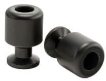 Puig 7184N Supporto Cavalletto Protettivo Ø8 Nero