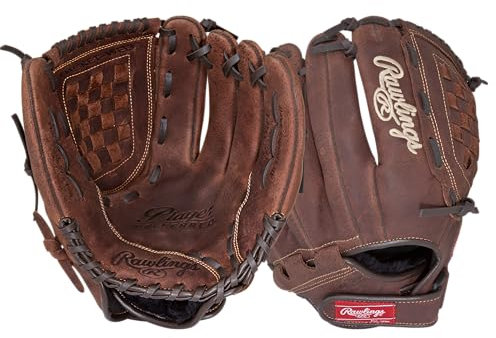Rawlings Player Preferred Baseball Glove, Regular, Slow Pitch Pattern, Basket-Web, 12 Inch