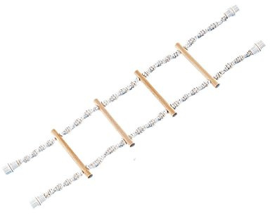 Nobby Échelle de Corde avec 4 Marches pour Oiseau 66 cm