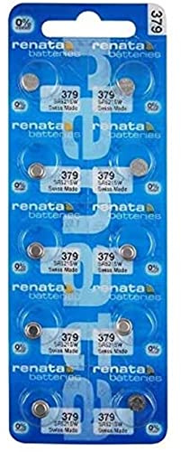 Renata 10 Renata Watch Batteries: 379 (Sr521Sw)