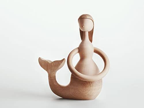 Architectmade Mermaid Holzfigur