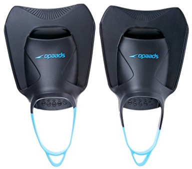 Speedo Biofuse Fitness Fin - Charcoal/Blue, Medium