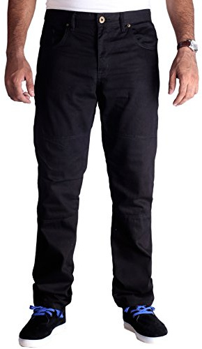 Huxlay Bros HB's Motorbike Kevlar Jeans, Black, 38W / 32L