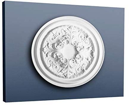 Orac Rosette R52 Ø 69,5 cm x 4,8 cm aus Polyurethan Hartschaum vorgrundiert
