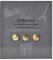 Exacompta - Réf. 96113E - 1 album de collection pour 50 médailles touristiques ou jetons souvenirs (diamètre 34mm) - Couverture rigide pelliculage brillant - Format 25,5x28 cm - coloris gris