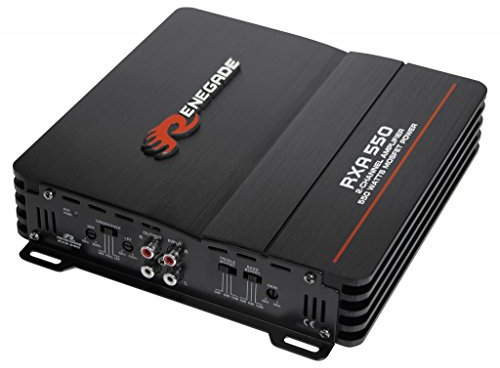 Renegade RXA550 Auto Cablato Amplificatore 2 canali potenza Massima RMS 2 x 150 Watt @ 4 Ohm