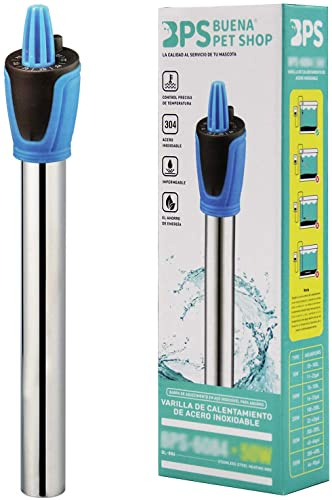 BPS Riscaldatore sommergibile per acquario 300W - Riscaldatore acquario 37cm per litro 150-300 L BPS-6056