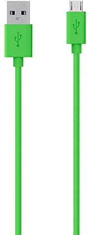 Belkin F2CU012bt2M-GRN MixIt Colour Range 2m Micro USB Cable for Smartphones and Tablets - Green