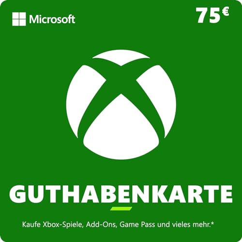 Xbox Guthaben | 75 EUR | Xbox Series X|S, Xbox One & Windows [Download Code]