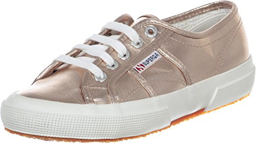 Superga womens 2750-cotmetu Low-Top Trainers Gold Rose Gold, 2.5 UK