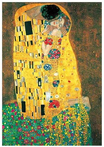 1art1 Gustav Klimt Poster Il Bacio, 1908 Stampa d'Arte 70x50 cm