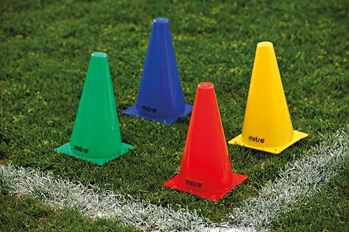 Mitre Mini conos, juego de 4 unidades, multicolor