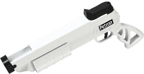 Petron Stealth Pistol with 12 Safe Suction Darts | Highly Accurate to over 20 Metres | Indoor & Outdoor Fun, Perfect for Adults & Children 14+