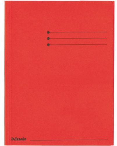 Leitz Jurismappe A4, Manilakarton, 25 Stück, rot