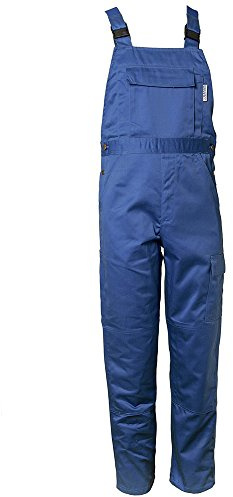 Planam 1121064 Tristep Latzhose, Kornblau, Größe 64