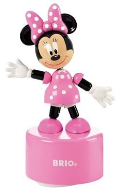 Disney BRIO Mickey Mouse Clubhouse Push Puppet (Minnie Mouse)