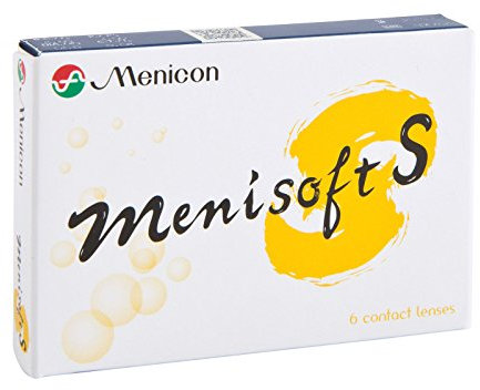Menisoft S Wochenlinsen, 6 Stück/BC 8.30 mm/DIA 14.00 mm / +5 Dioptrien