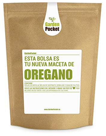 Garden Pocket - Kit de Cultivo de ORÉGANO - Bolsa Maceta