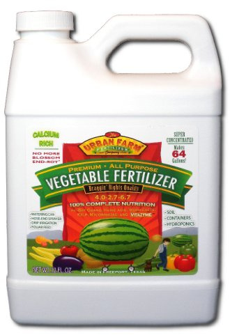 Urban Farm Fertilizers All-Purpose Vegetable Fertilizer, 1 Quart