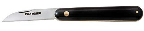 Berger Kopuliermesser 3820 mit einklappbarer Klinge, Klingenlänge: 6 cm
