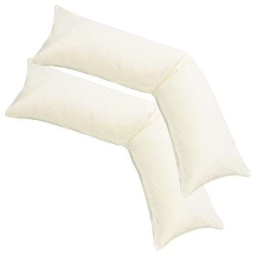 Funda para cojín de lactancia, 40 x 145 cm, 2 unidades, modelo Moon, plástico, naturaleza, 40x145