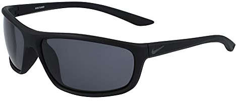 Nike RABID EV1109 37455 001 matte black dark grey Sunglasses Unisex Acetate, Standard, 15