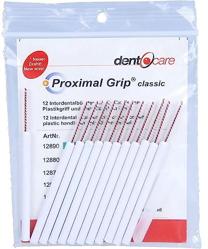 Proximal Grip Classic Interdentalbürsten 12 Stück weiß fein 0,75mm