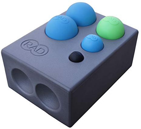 RAD Point Release Kit / 5-in-1 Massage Tool Kit with Block, Massage Balls and Peanut Roller for Self Massage, Mobility and Recovery