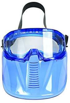 Laser 6514 Safety Goggles - Detachable Face Shield