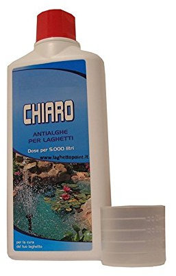 Laghetto Point Chiaro NEW Antialghe per Laghetto 500 ml - Trattamento Acqua