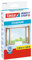 tesa Insect Stop Standard Fliegengitter für Fenster - Insektenschutz zuschneidbar - Mückenschutz ohne Bohren - 1 x Fliegen Netz - 100 cm x 100 cm - Weiß