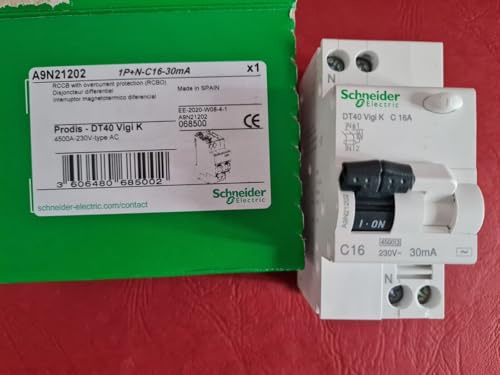 DT40VIGIK 1P+N 16A 30mA