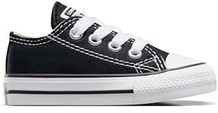 Converse Chuck Taylor All Star, Pantofole Unisex Bambini E Ragazzi, Ox Black, 19 EU