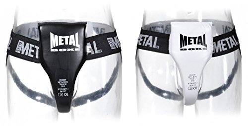 METAL BOXE - Semi-Pro Damen-Tiefschutz, Schwarz, Größe XL