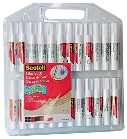 3M Scotch Glue Stick 24 Count Pack