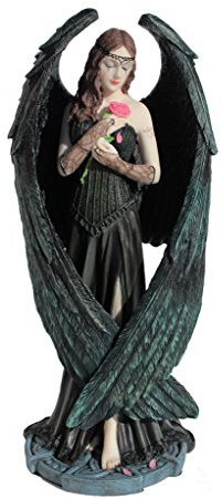 Anne Stokes ANGEL ROSE Statue, Fantasy Art Figure 8 1/2-in by US
