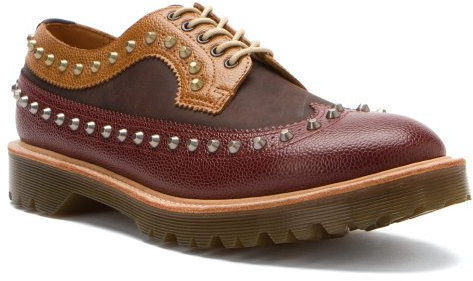 Dr. Martens Herren Dallon Oxfords, Oxblood / Tan / Dark Brown, 12
