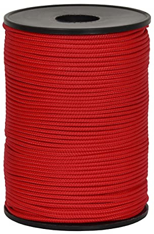 Corderie Italiane 006005896 Filo muratore, cordino edilizia rosso, 2 mm - 50 mt