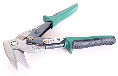 Winkel Figuren-Blechschere rechts Durchlaufschere Kurvenschere Kreise schneiden